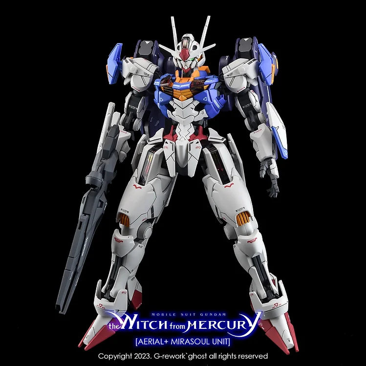 G-REWORK - [HG] [ the witch from mercury] AERIAL+ MIRASOUL UNIT Water Decal