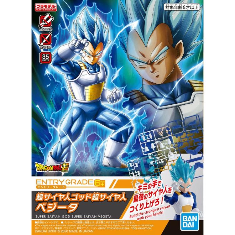 Dragon Ball Super Entry Grade #3 Super Saiyan God Super Saiyan (SSGSS) Vegeta model kit