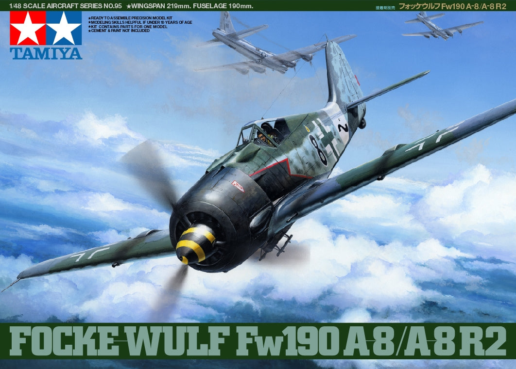 TAMIYA Focke Wulf Fw-190A-8/A-8 R2 1:48
