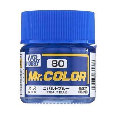 C80 Semi Gloss Cobalt Blue 10ml, GSI Mr. Color
