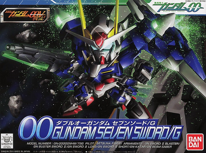 BB00 #368 00 Gundam Seven Sword/G