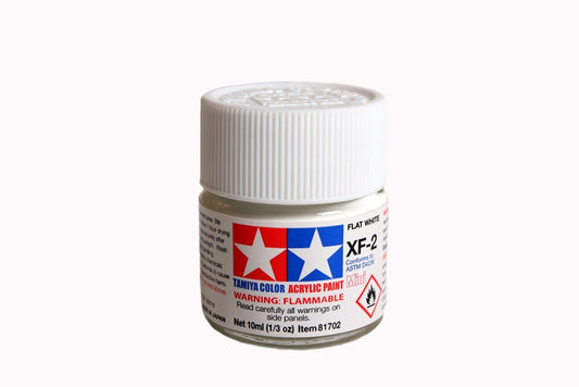 Acrylic Mini XF-2 Flat White 10ml