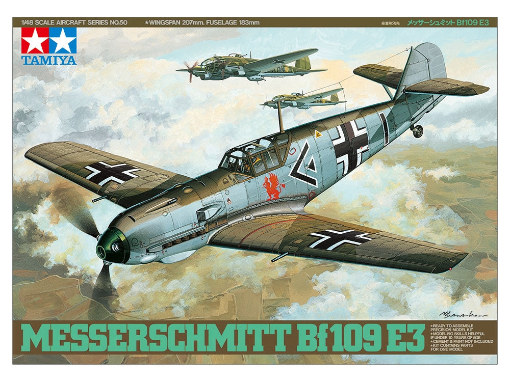 TAMIYA Bf-109E-3 Messerschmitt 1:48
