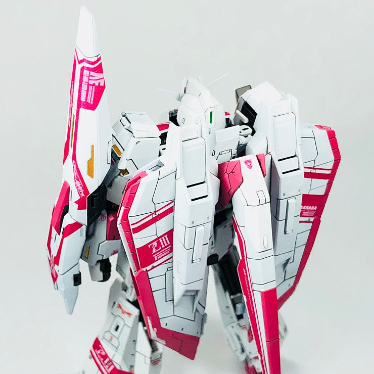 RG WHITE ZETA WATER DECAL