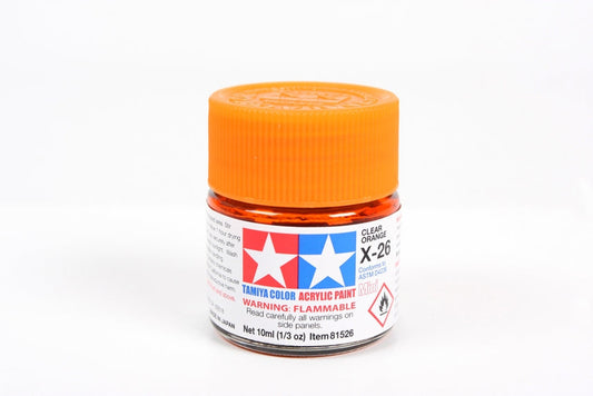 Acrylic Mini X-26 Clear Orange 10ml