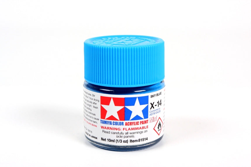 Acrylic Mini X-14 Sky Blue 10ml