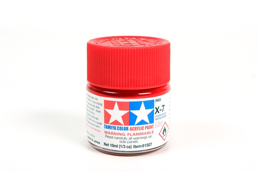 Acrylic Mini X-7 Red 10ml