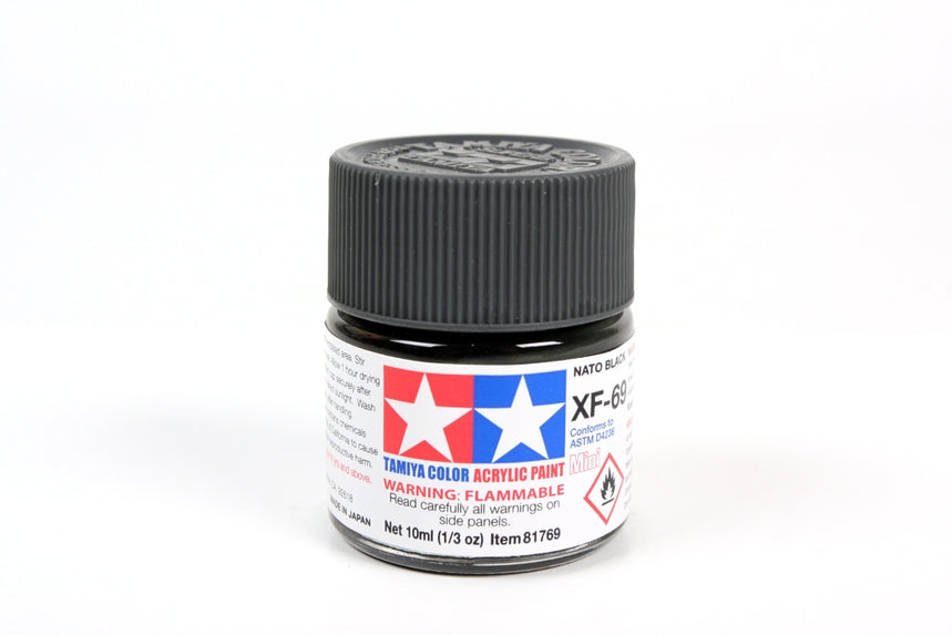 Acrylic Mini XF-69 Nato Black 10ml