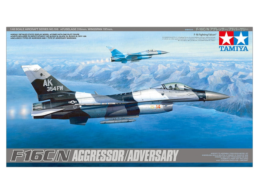 TAMIYA F-16C/N Agressor/Adversary 1:48