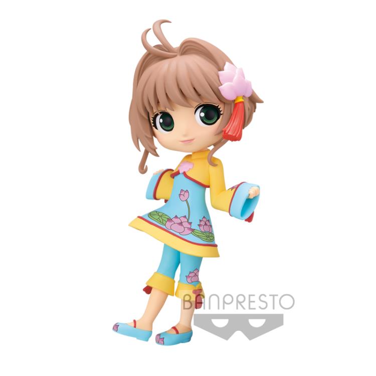 Banpresto Cardcaptor Sakura: Clear Card Q Posket Lotus Sakura Kinomoto (Vol. 4) (Ver. A) Figure