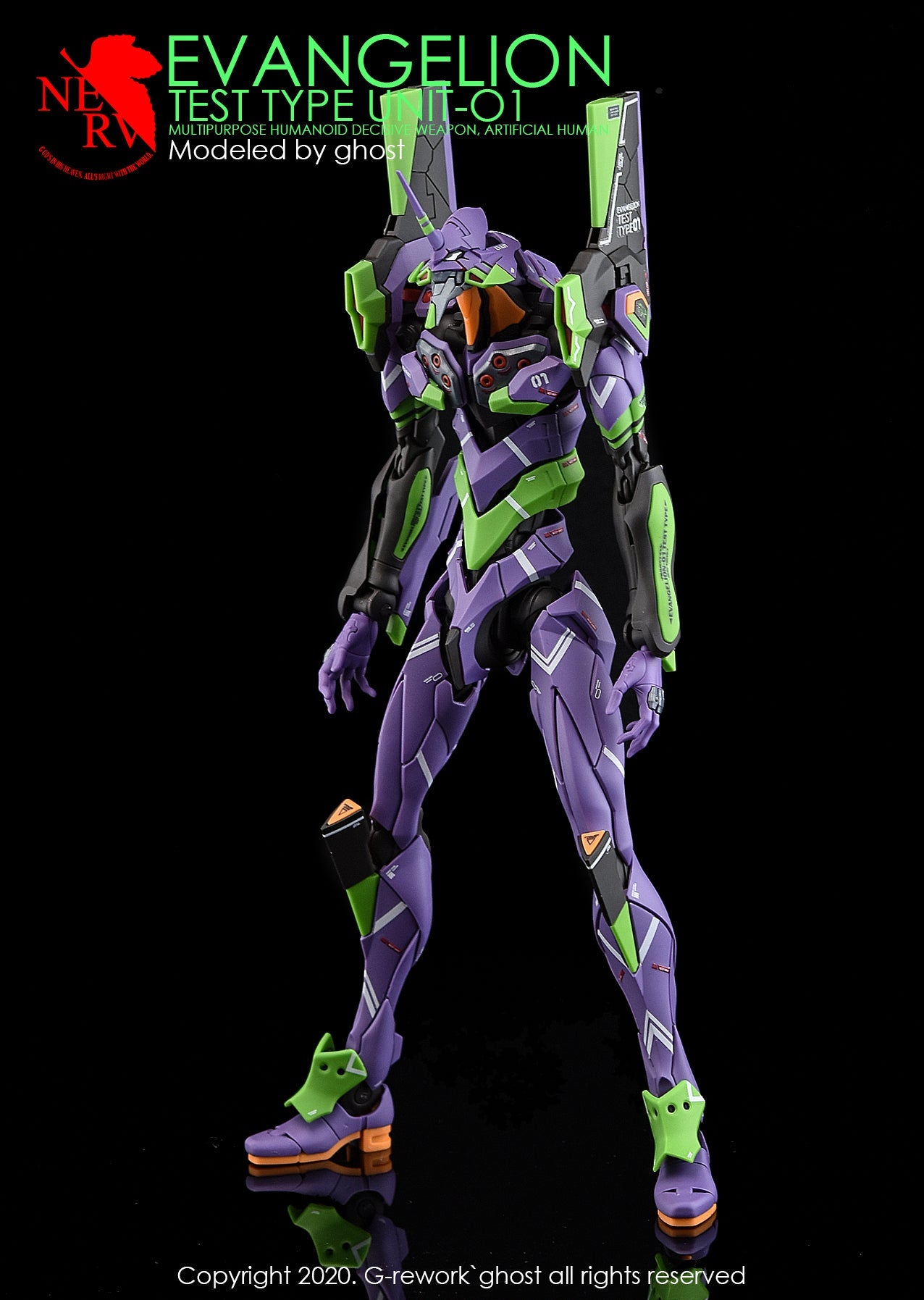 G-REWORK - [RG] EVANGELION UNIT- 01 Water Decal