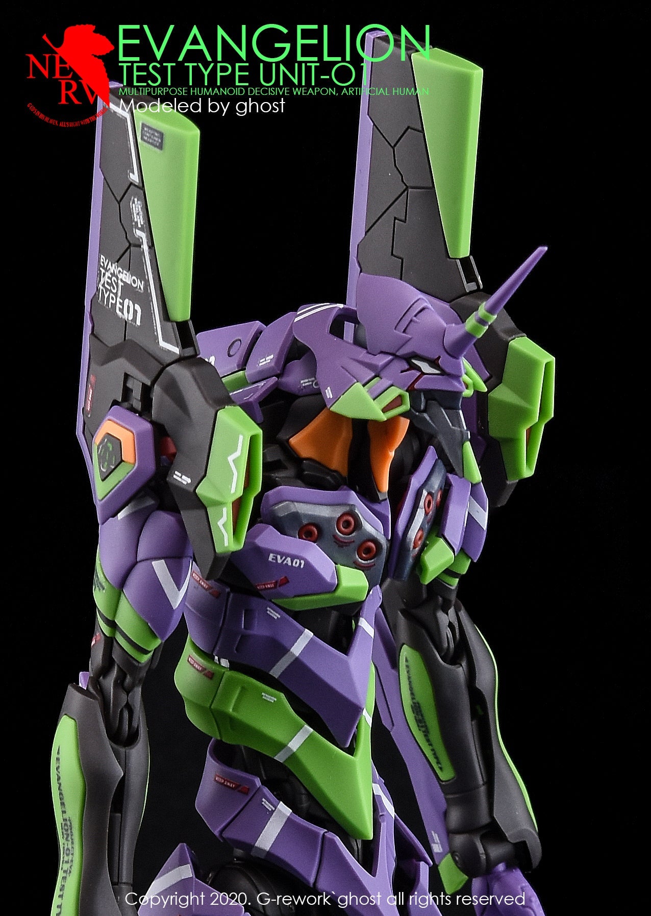 G-REWORK - [RG] EVANGELION UNIT- 01 Water Decal