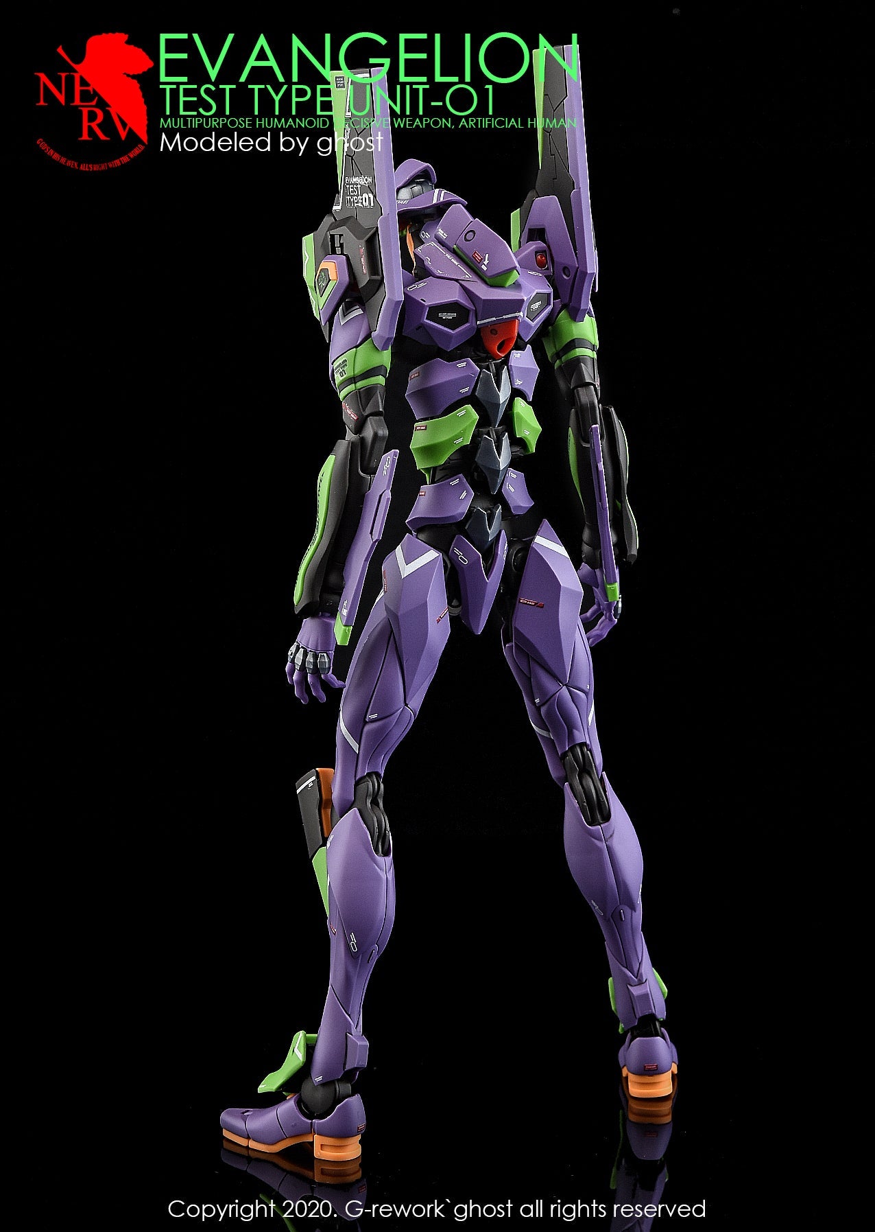 G-REWORK - [RG] EVANGELION UNIT- 01 Water Decal