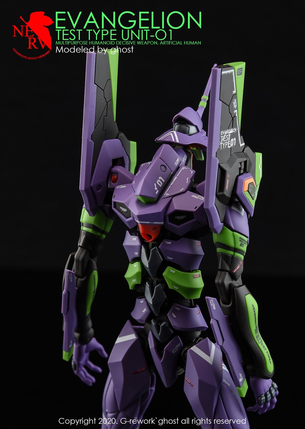 G-REWORK - [RG] EVANGELION UNIT- 01 Water Decal