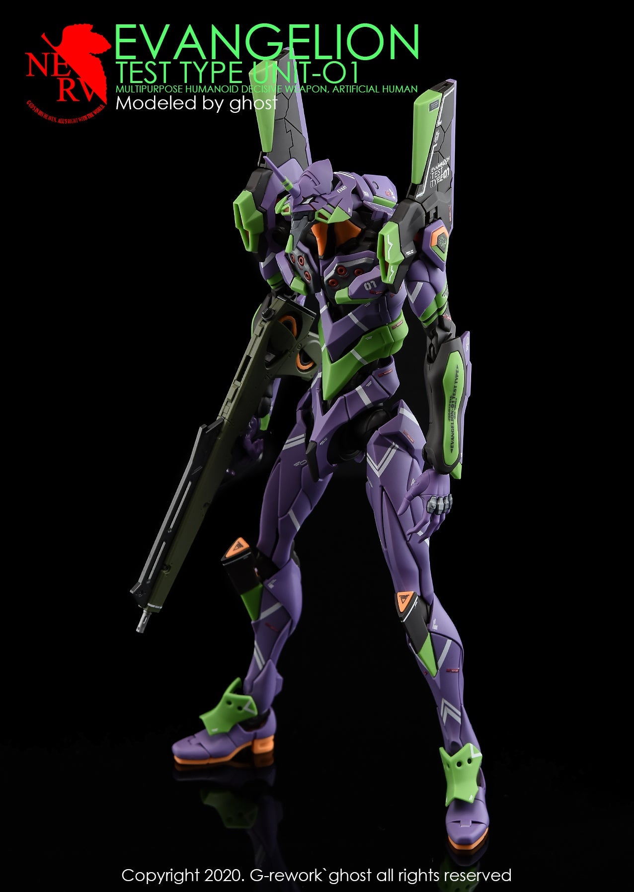 G-REWORK - [RG] EVANGELION UNIT- 01 Water Decal