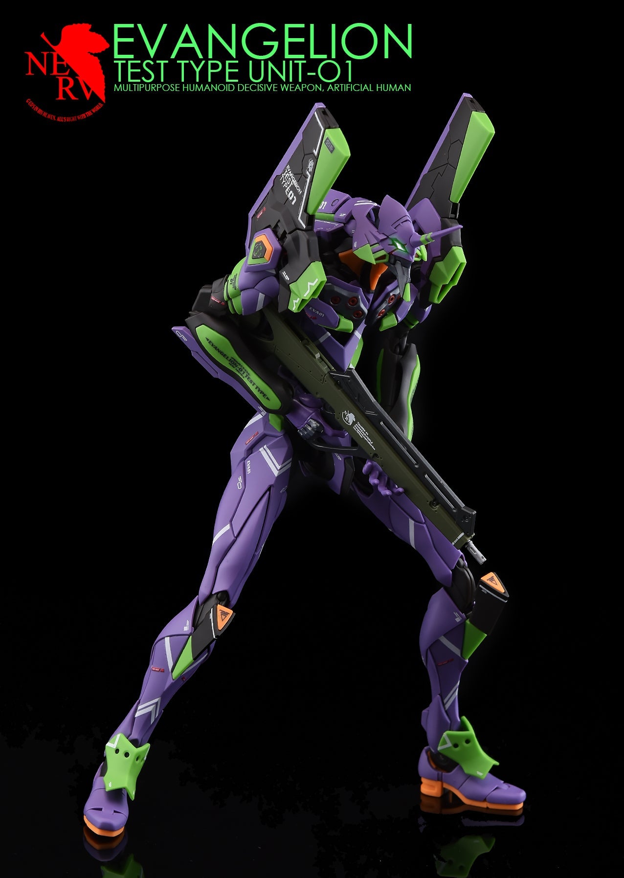 G-REWORK - [RG] EVANGELION UNIT- 01 Water Decal
