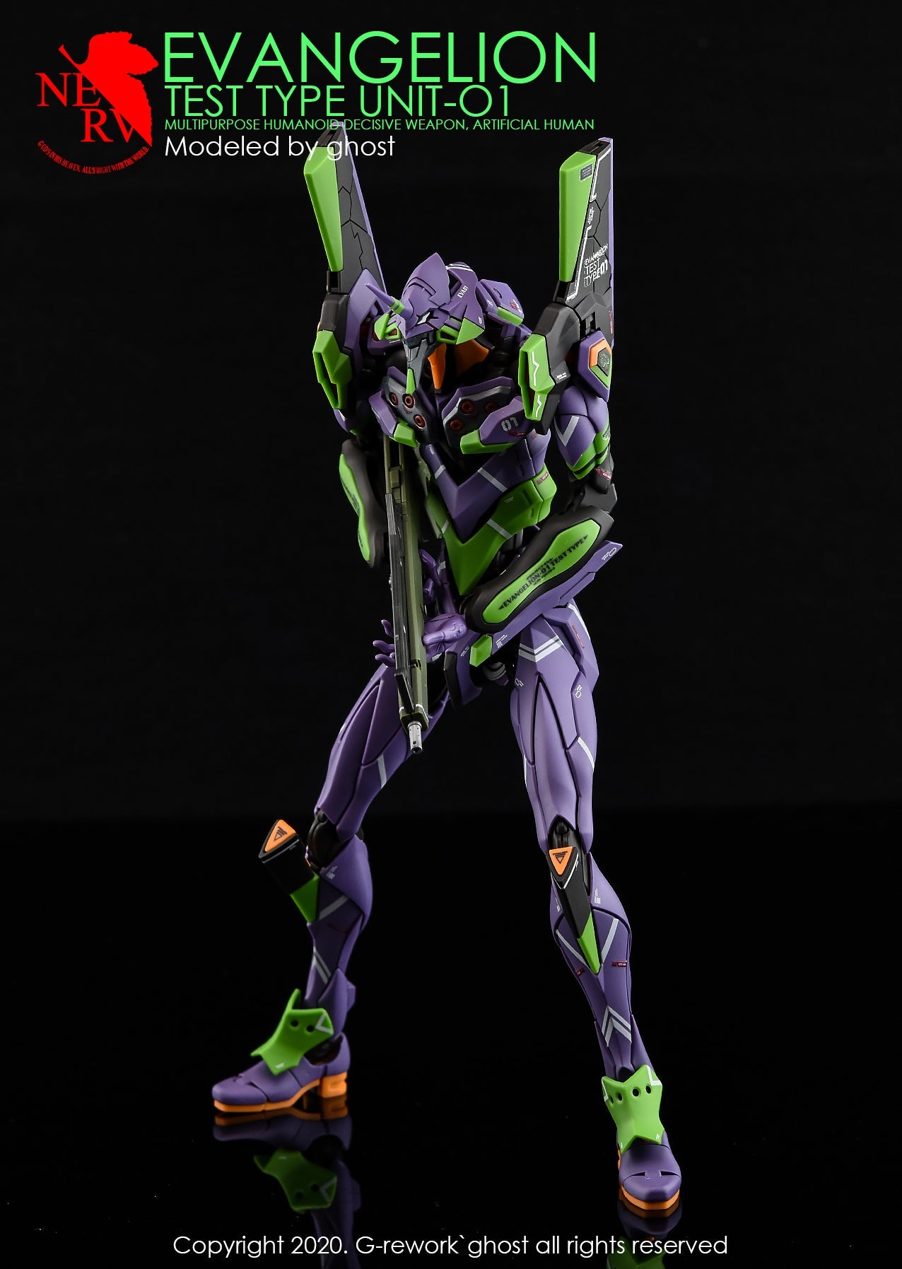 G-REWORK - [RG] EVANGELION UNIT- 01 Water Decal