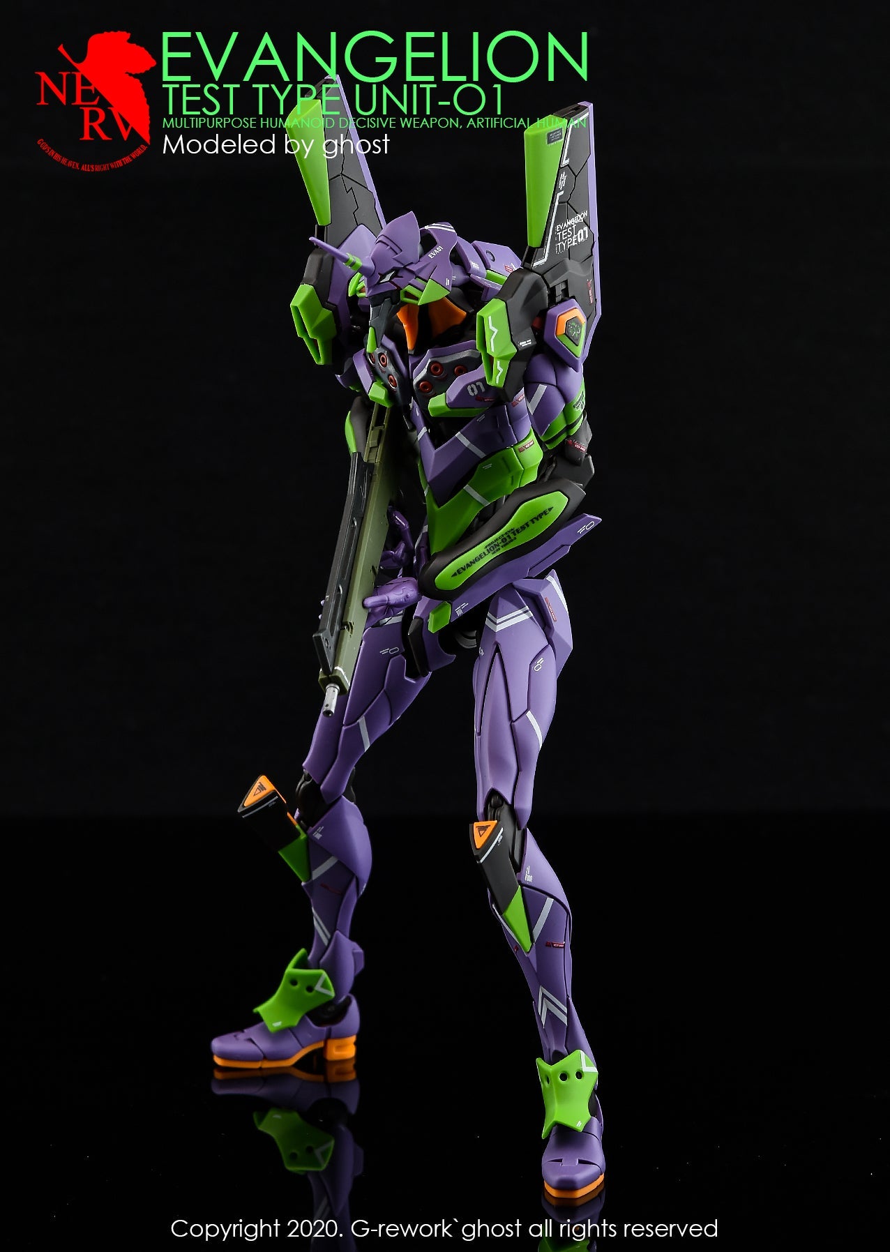 G-REWORK - [RG] EVANGELION UNIT- 01 Water Decal
