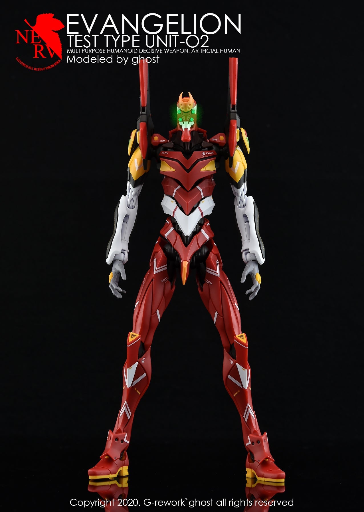 G-REWORK - [RG] EVANGELION UNIT-02 Water Decal