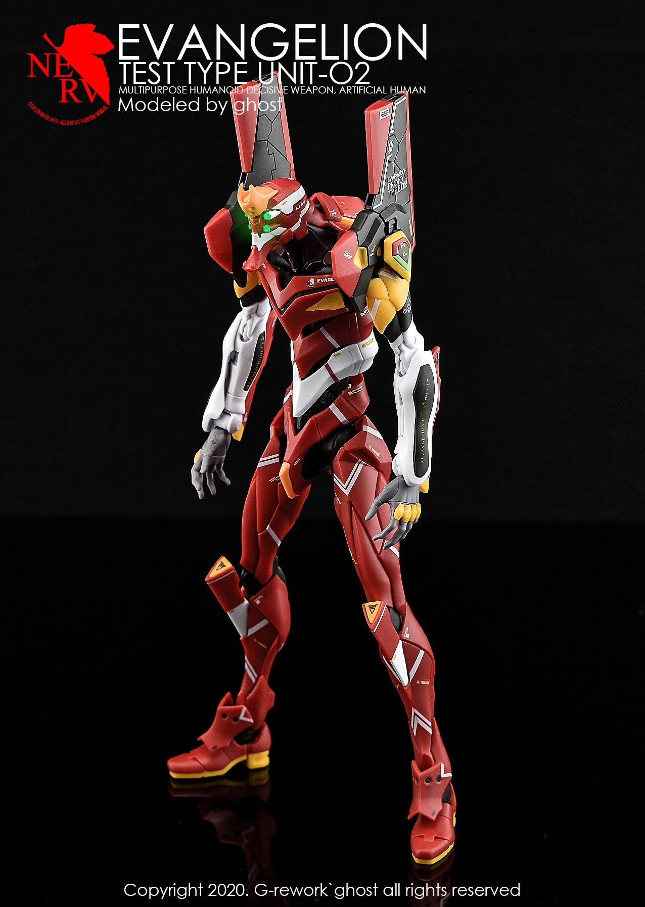 G-REWORK - [RG] EVANGELION UNIT-02 Water Decal