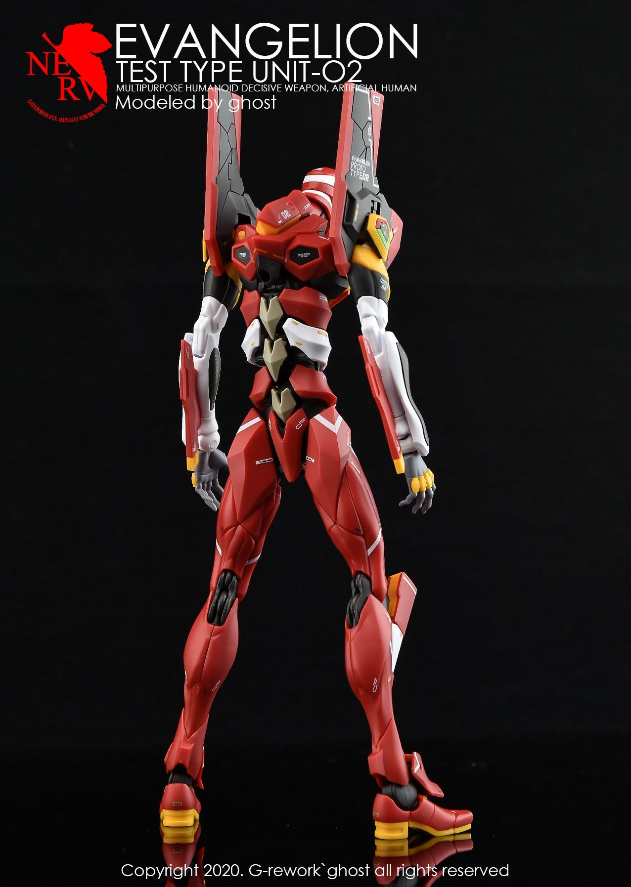 G-REWORK - [RG] EVANGELION UNIT-02 Water Decal
