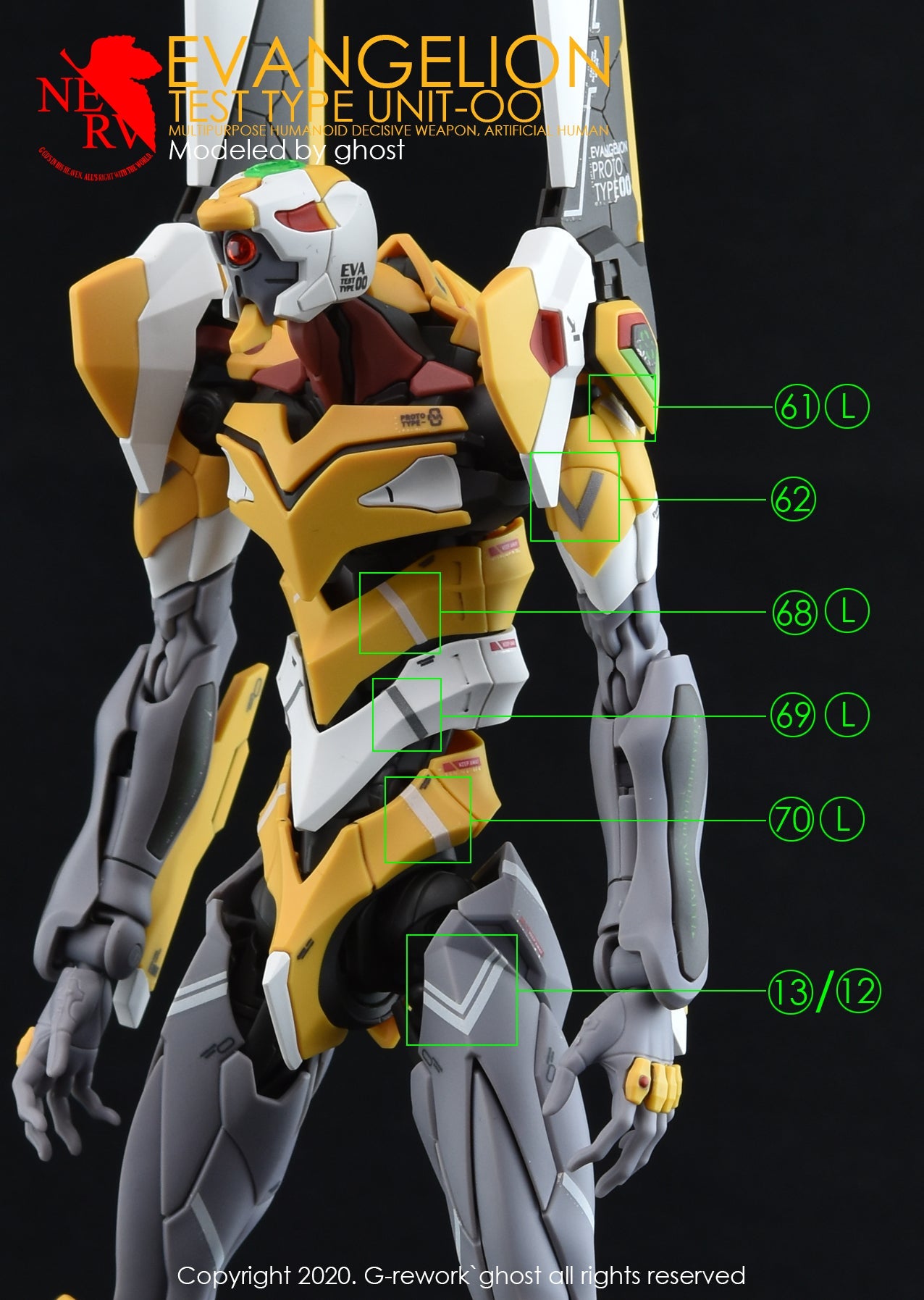 G-REWORK - [RG] EVANGELION UNIT- 0 Water Decal