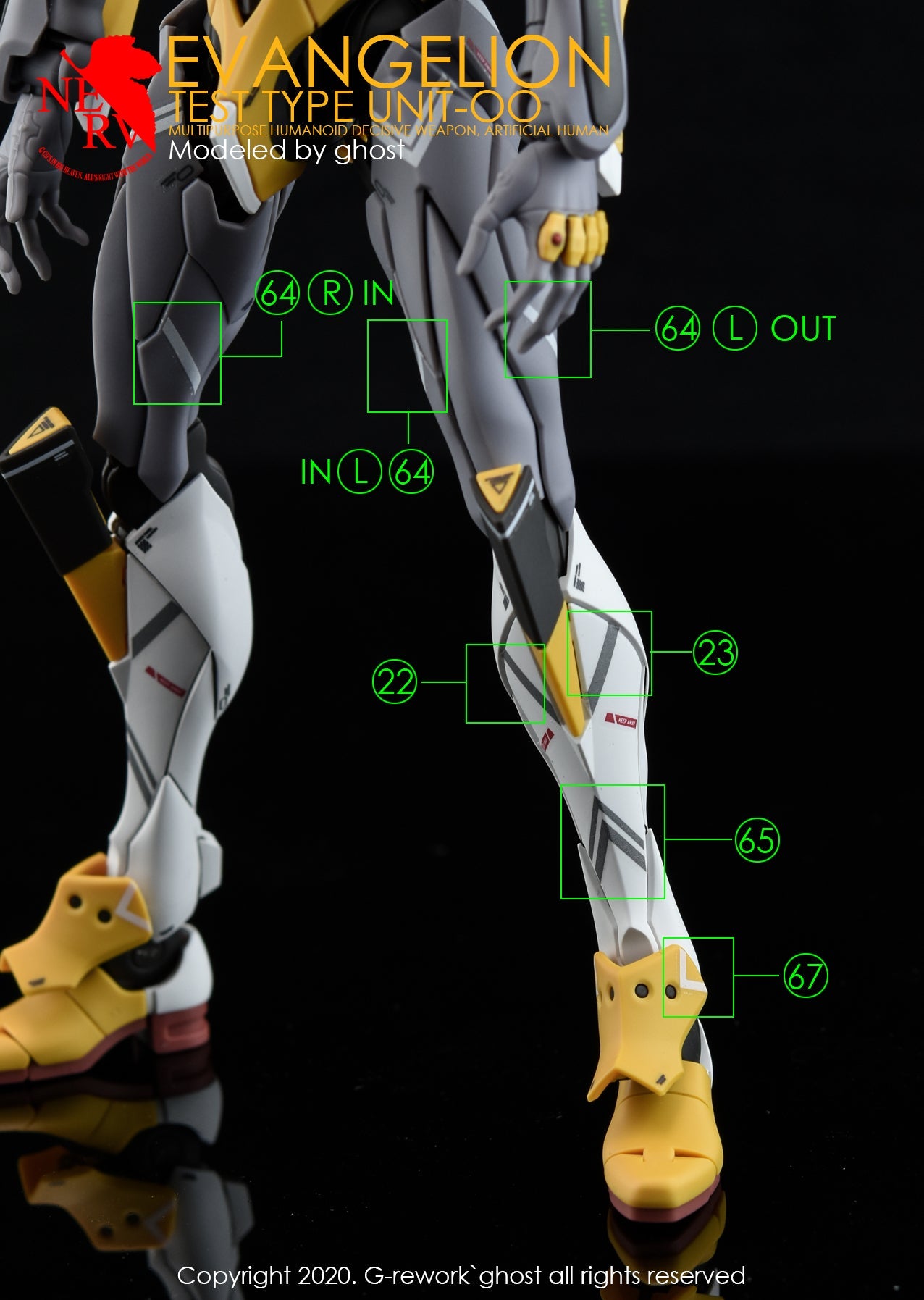 G-REWORK - [RG] EVANGELION UNIT- 0 Water Decal