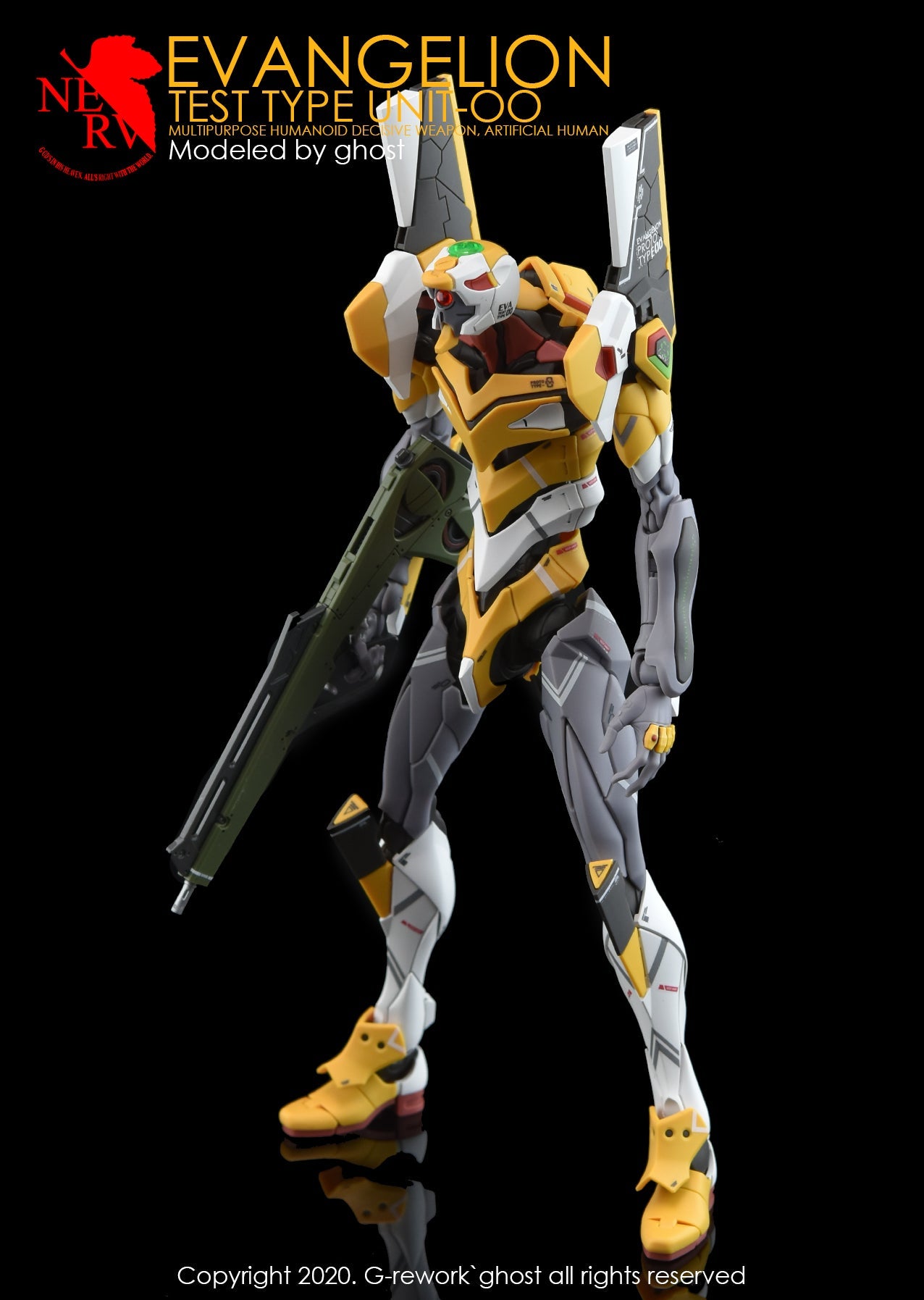 G-REWORK - [RG] EVANGELION UNIT- 0 Water Decal
