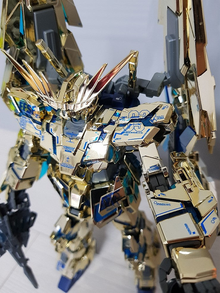 MG PHENEX HOLOGRAM BLUE + WHITE WATER DECAL