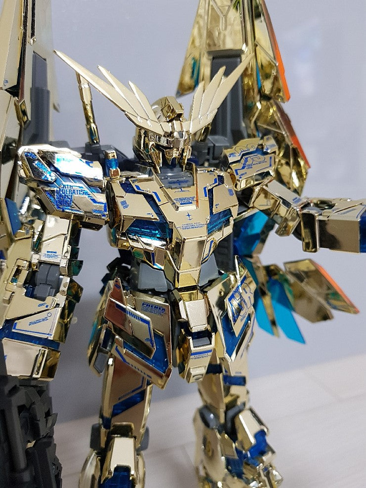 MG PHENEX HOLOGRAM BLUE + WHITE WATER DECAL