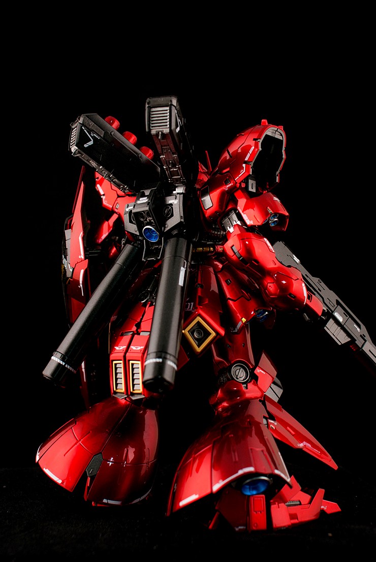 RG SAZABI White & Gold part HOLO WATER DECAL