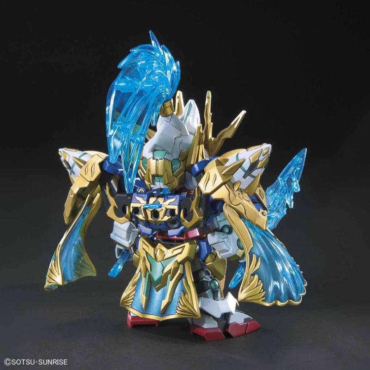 SD Gundam World Sangoku Soketsuden #07 Zhao Yun 00 Gundam & Blue Dragon Drive