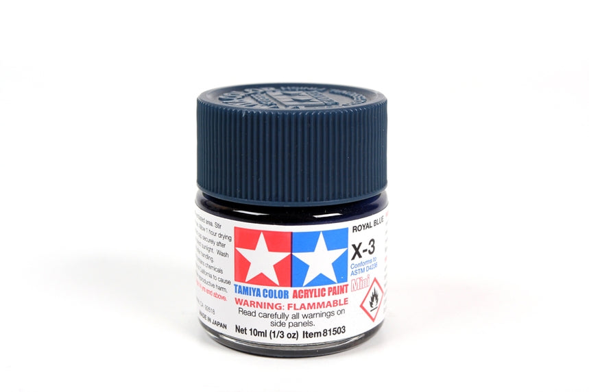 Acrylic Mini X-3 Royal Blue 10ml