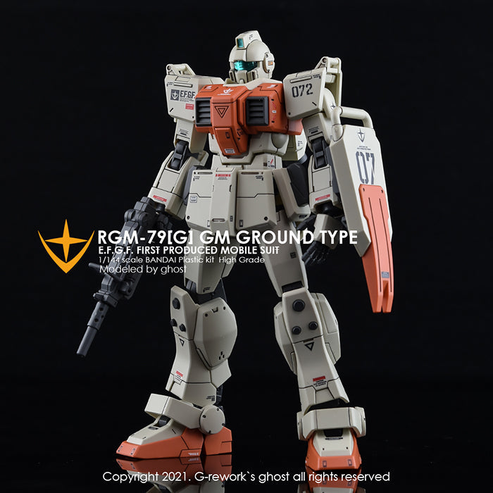 G-REWORK - [HG] 08 TEAM GROUND TYPE RGM-79G Water Decal
