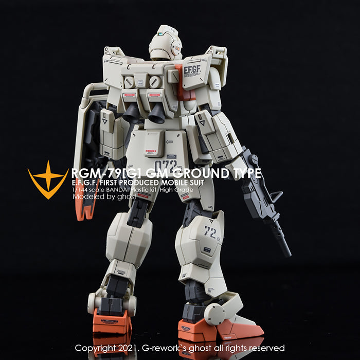 G-REWORK - [HG] 08 TEAM GROUND TYPE RGM-79G Water Decal
