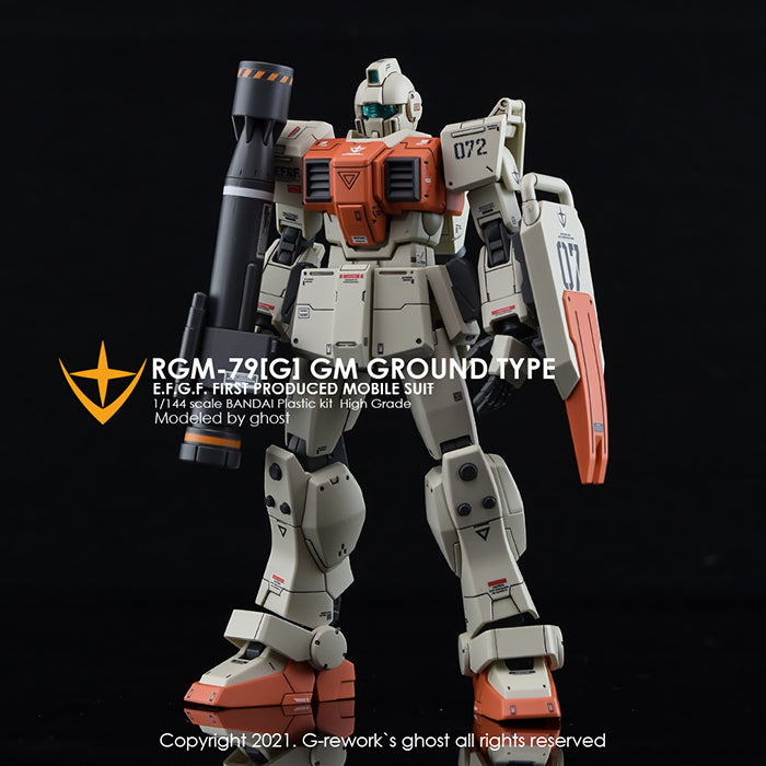 G-REWORK - [HG] 08 TEAM GROUND TYPE RGM-79G Water Decal