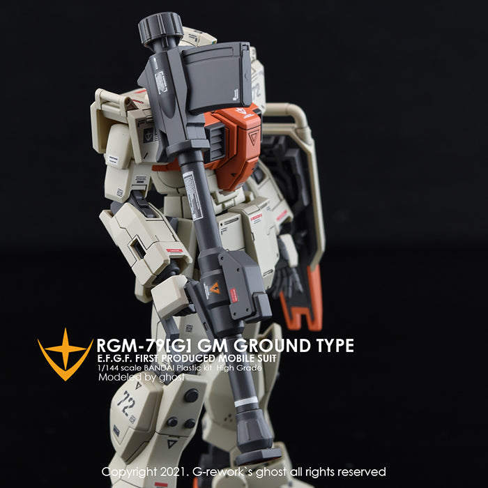 G-REWORK - [HG] 08 TEAM GROUND TYPE RGM-79G Water Decal