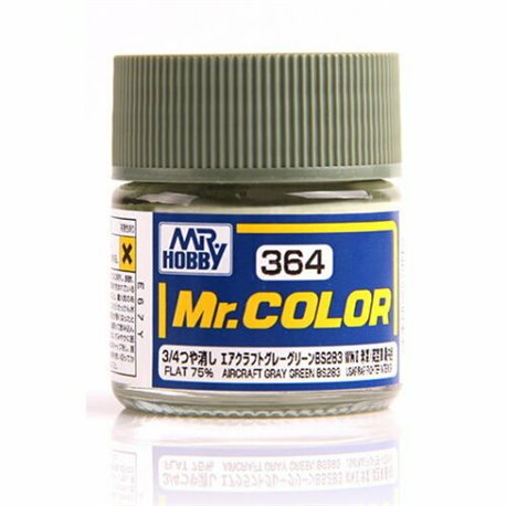 C364 Aircraft Gray Green (BS283), GSI Mr. Color