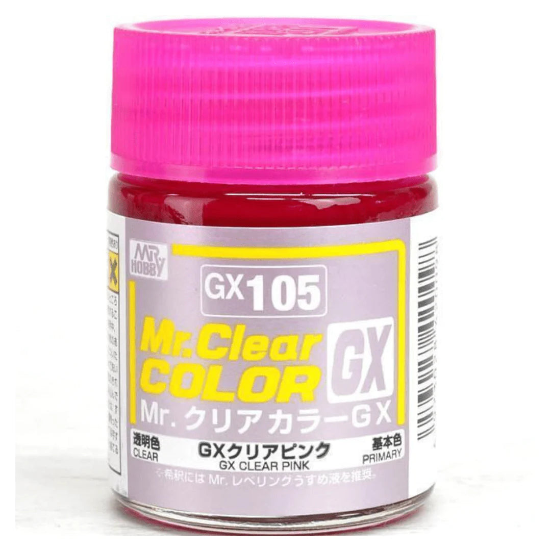 GX105 GX Clear Pink Mr. Color 18ml Bottle