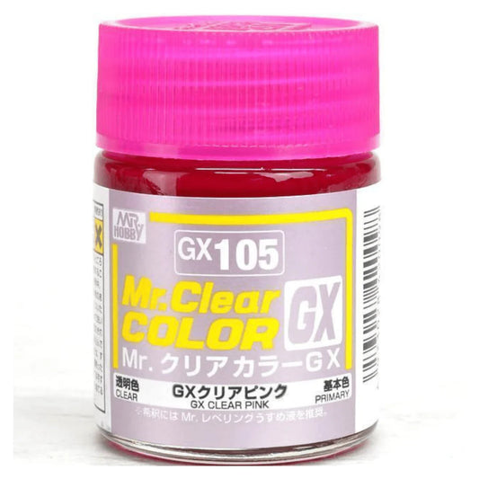 GX105 GX Clear Pink Mr. Color 18ml Bottle