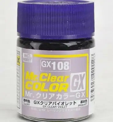 GX108 Clear Violet Mr. Color 18ml Bottle