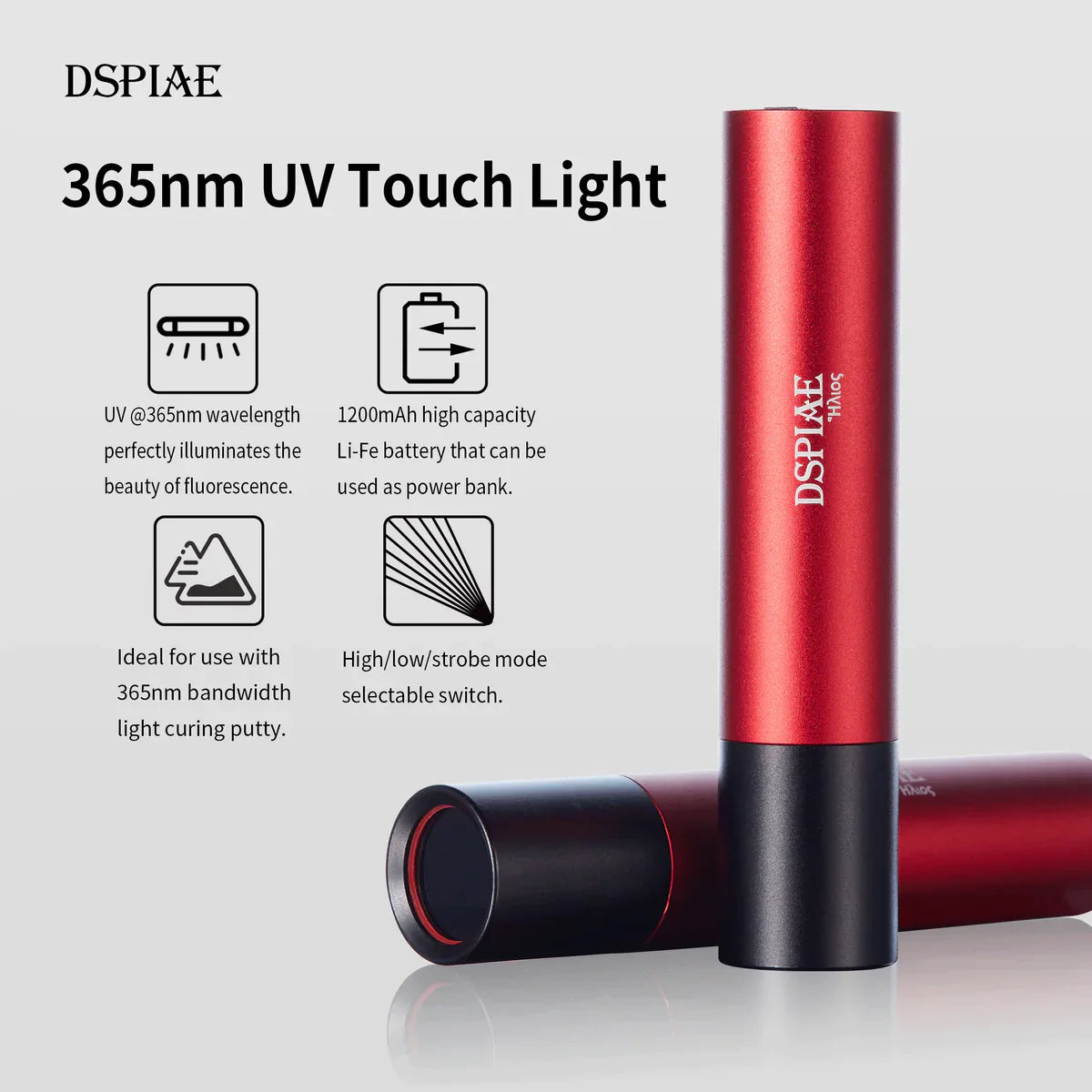 DSPIAE UV-T Ultraviolet Flashlight