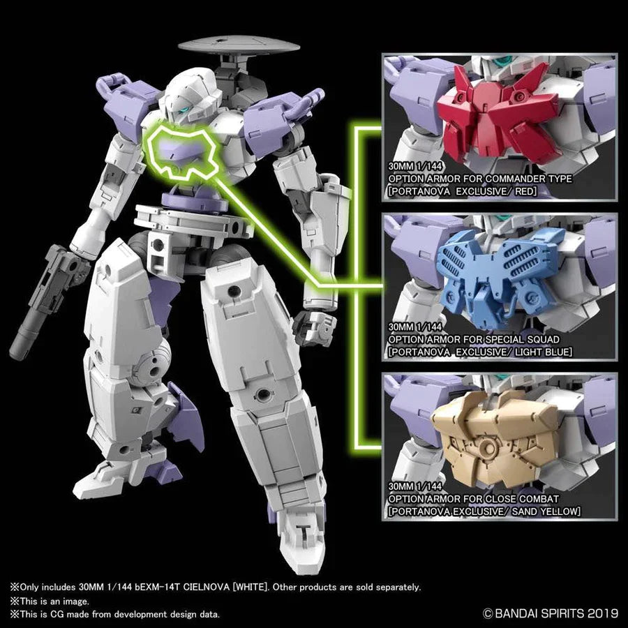 30 Minutes Missions #31 bEXM-14T (Cielnova White) Model Kit