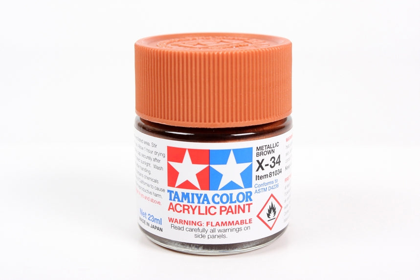 X-34 METALLIC BROWN 23ML Bottle