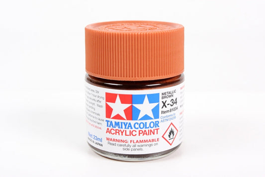 X-34 METALLIC BROWN 23ML Bottle