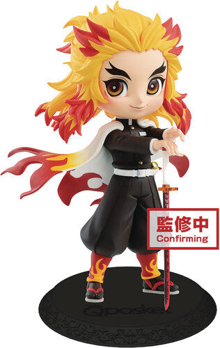 BanPresto - Demon Slayer - Q posket - Kyojuro Rengoku Figure Version 1