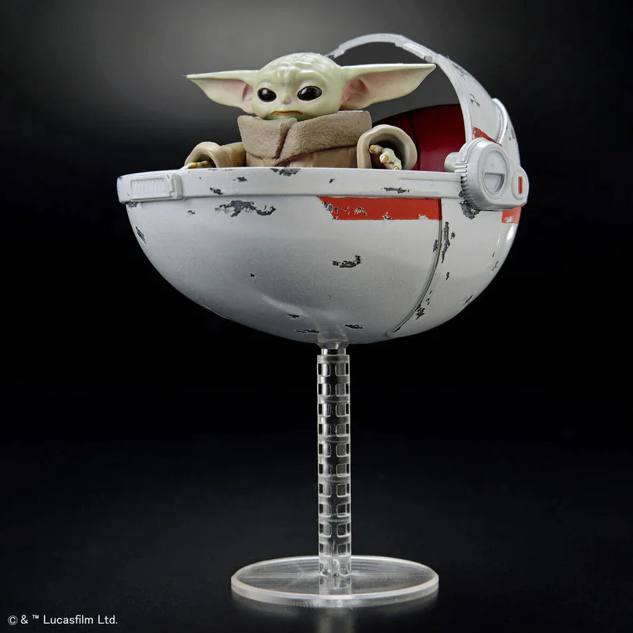 The Mandalorian Grogu 1/4 & 1/12 Scale Model Kit Set