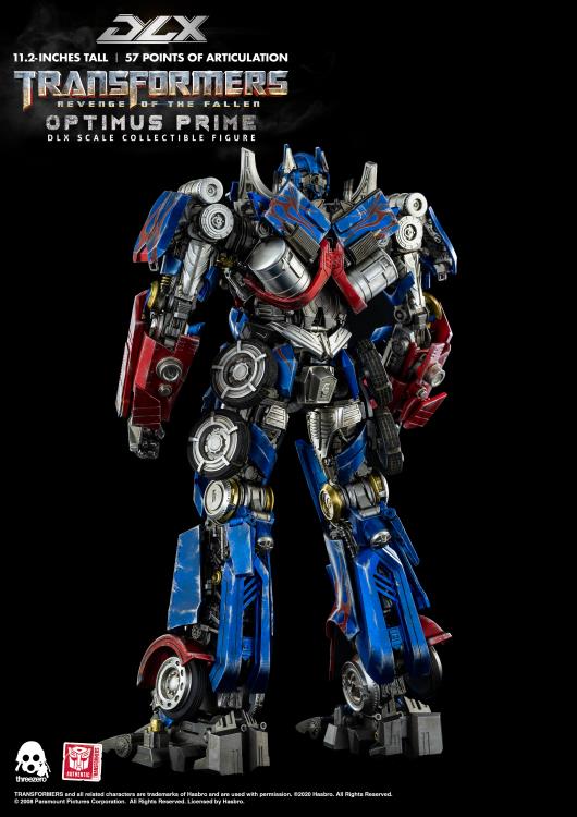 Three Zero Transformers: Revenge of the Fallen - DLX Optimus Prime
