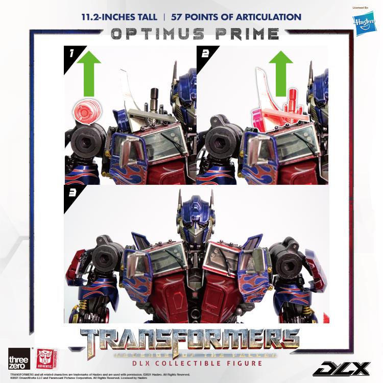 Three Zero Transformers: Revenge of the Fallen - DLX Optimus Prime