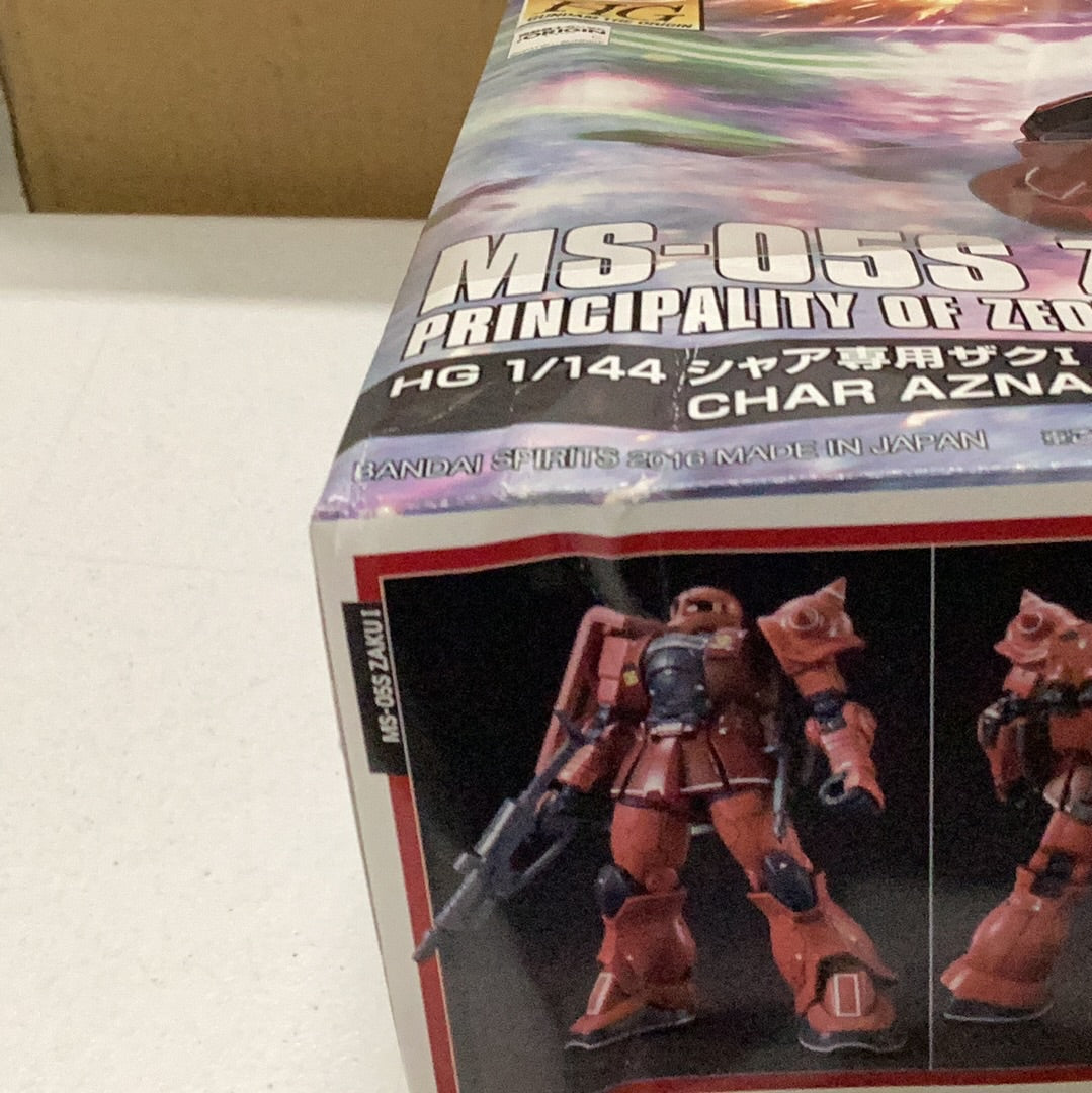 HGGTO #13 MS-05S Char Aznable's Zaku I (Damaged Box 12% OFF)
